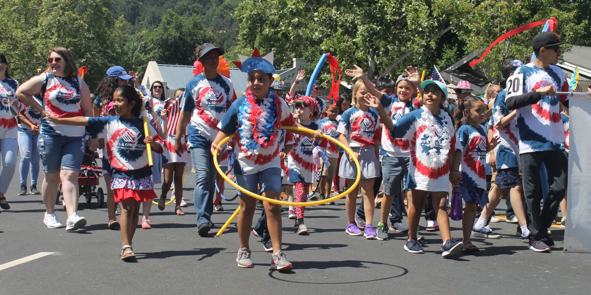 Calistoga Fourth of July parade 2019